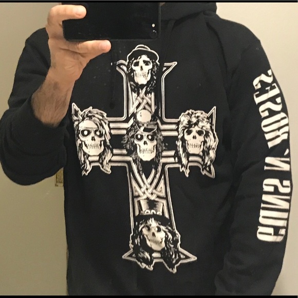 Guns n Roses Hoodies NWT S,M, L, XL, XXL NEW - Picture 2 of 8
